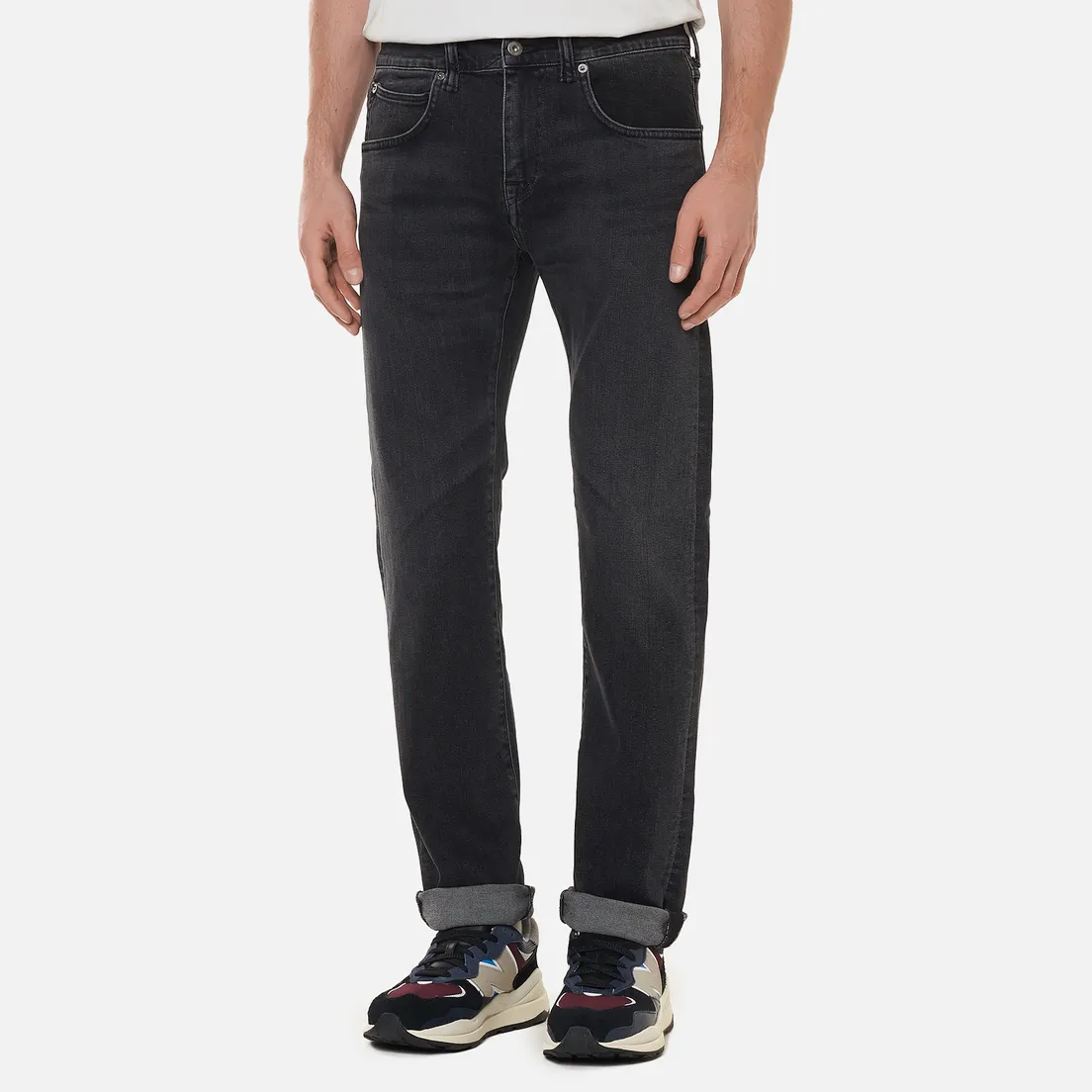 Edwin Мужские джинсы ED-55 CS Ayano Black Denim 11.8 Oz