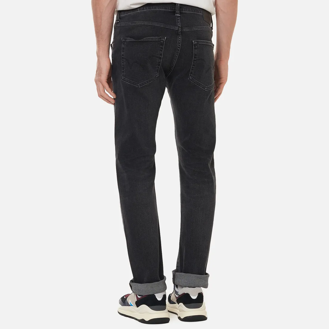 Edwin Мужские джинсы ED-55 CS Ayano Black Denim 11.8 Oz