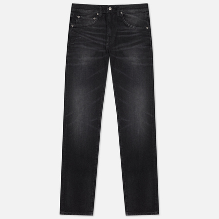 Мужские джинсы Edwin ED-55 CS Ayano Black Denim 11.8 Oz, цвет чёрный, размер 36/32