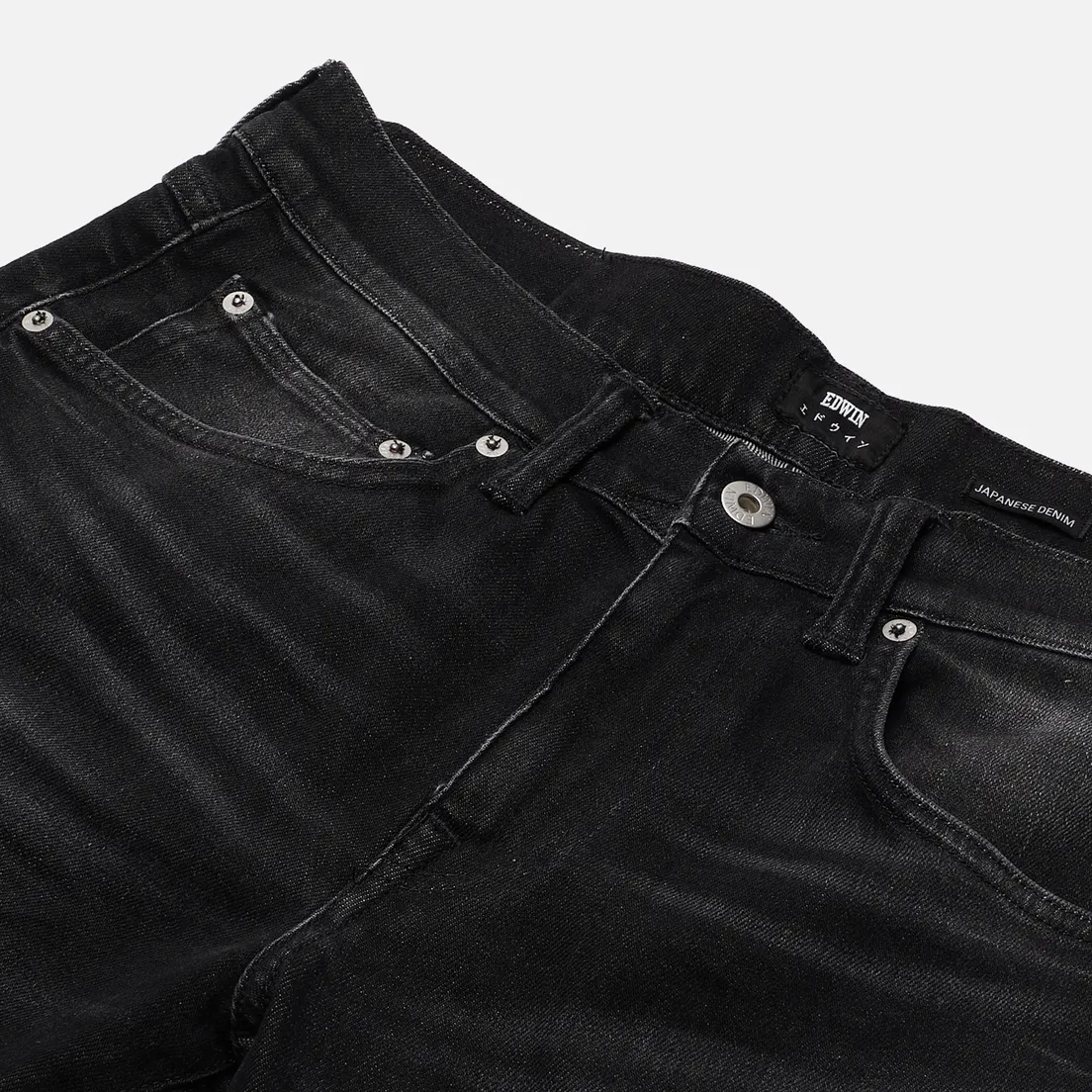 Edwin Мужские джинсы ED-55 CS Ayano Black Denim 11.8 Oz