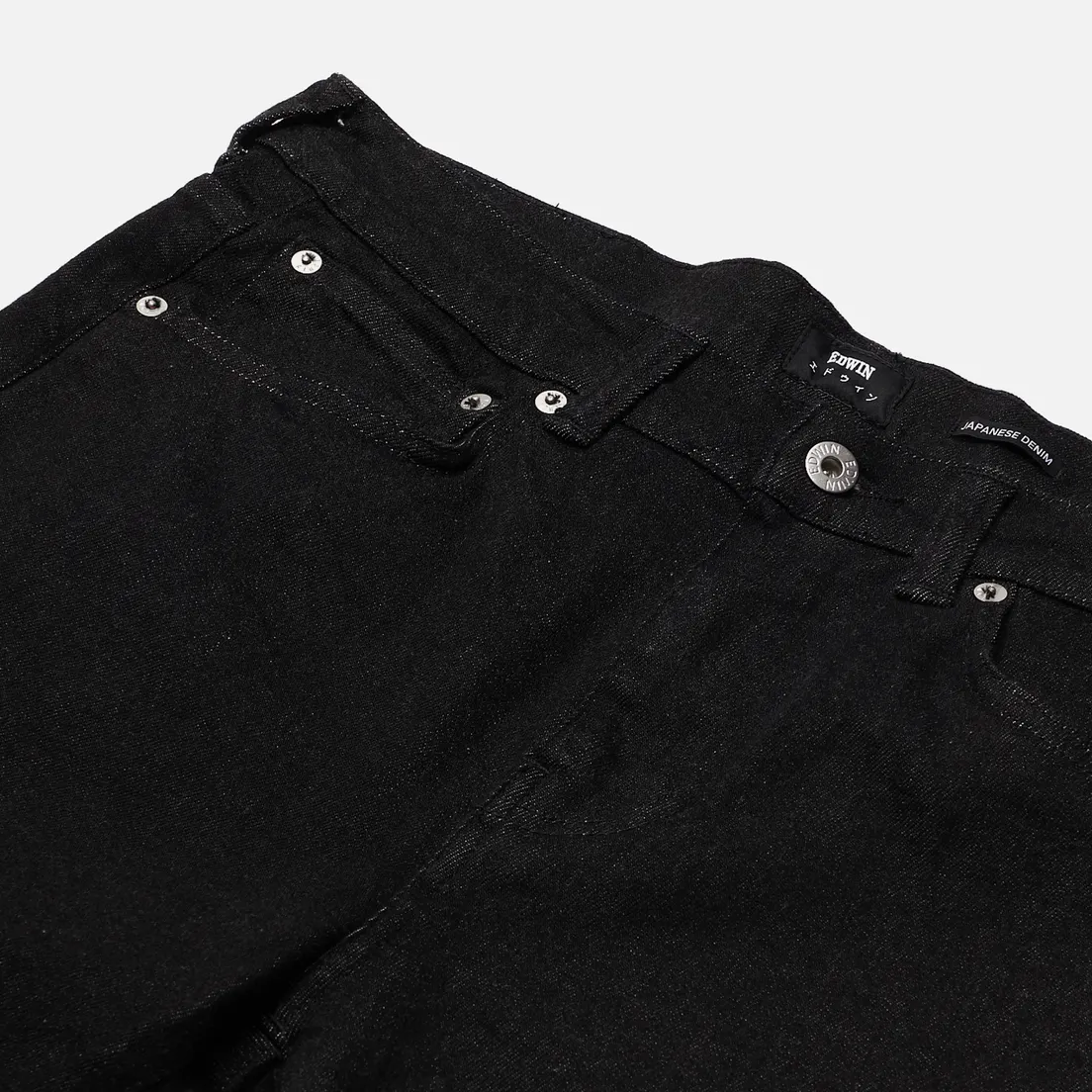 Edwin Мужские джинсы ED-80 CS Ayano Black Denim 11.8 Oz