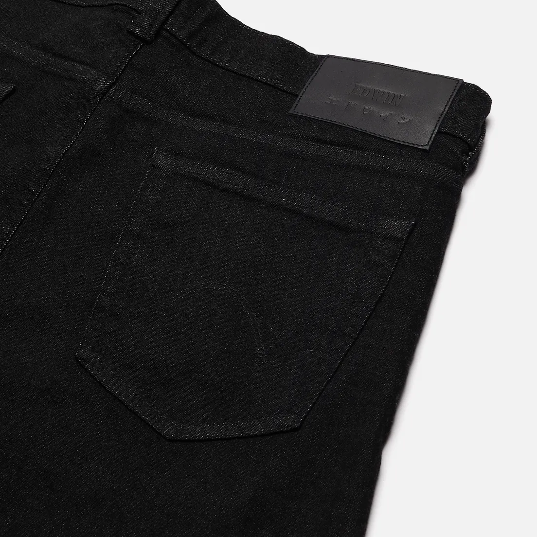 Edwin Мужские джинсы ED-80 CS Ayano Black Denim 11.8 Oz