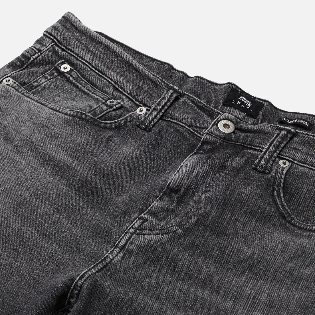 Edwin Мужские джинсы ED-80 CS Ayano Black Denim 11.8 Oz