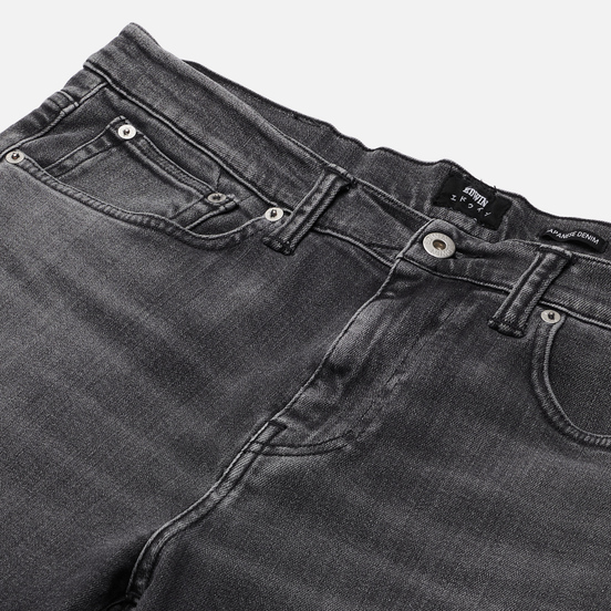 Мужские джинсы Edwin ED-80 CS Ayano Black Denim 11.8 Oz Black Kentaro Wash
