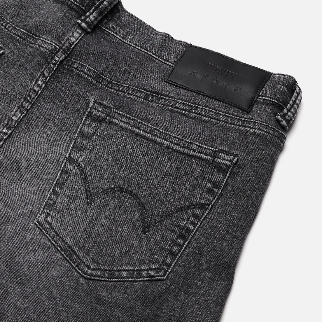 Edwin Мужские джинсы ED-80 CS Ayano Black Denim 11.8 Oz