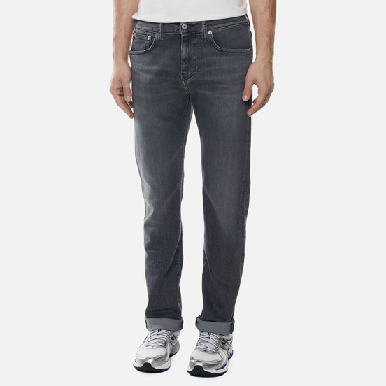 Мужские джинсы Edwin ED-80 CS Ayano Black Denim 11.8 Oz Black Kentaro Wash