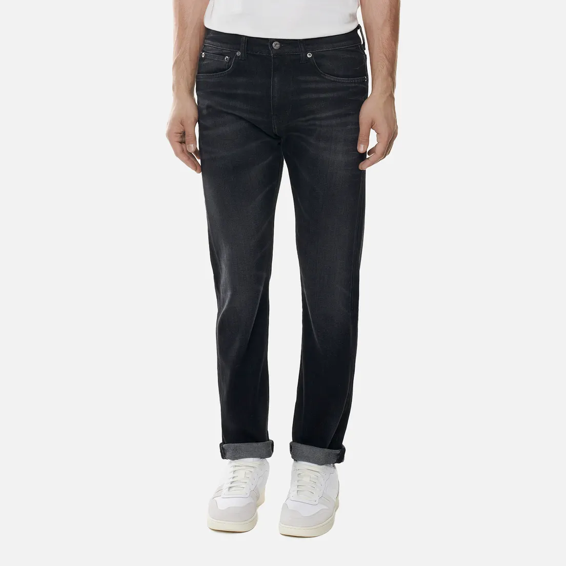 Edwin Мужские джинсы ED-80 CS Ayano Black Denim 11.8 Oz