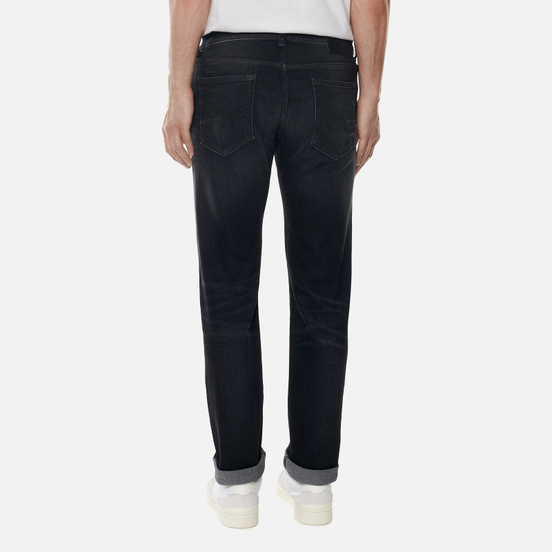 Мужские джинсы Edwin ED-80 CS Ayano Black Denim 11.8 Oz Black Kahori Wash