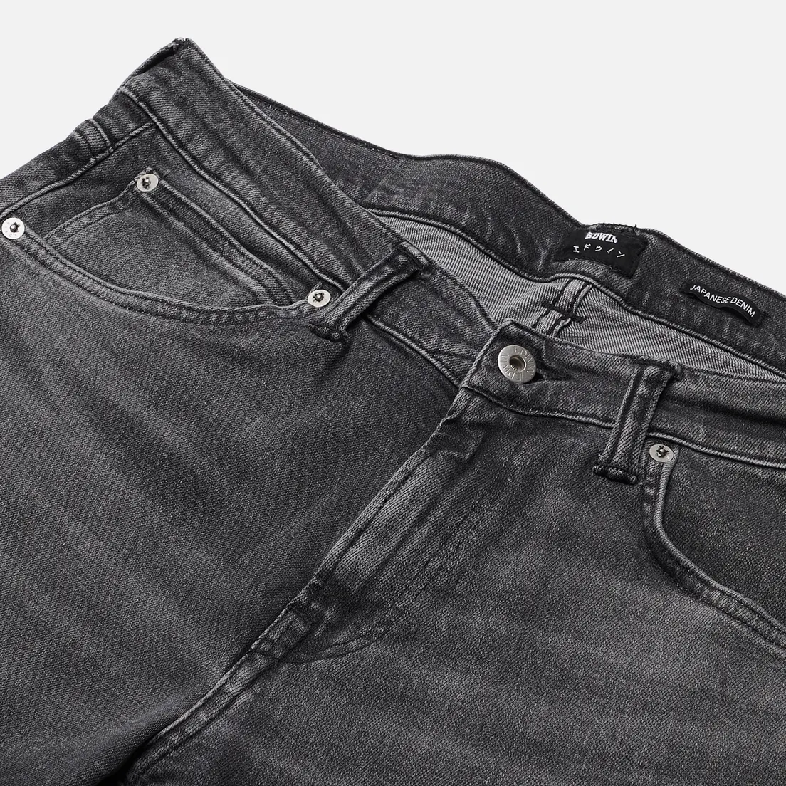 Edwin Мужские джинсы ED-85 CS Ayano Black Denim 11.8 Oz