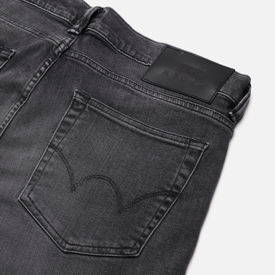 Мужские джинсы Edwin ED-85 CS Ayano Black Denim 11.8 Oz Black Kentaro Wash