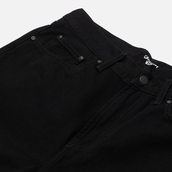Мужские джинсы Carhartt WIP Pontiac 13.5 Oz Black Rinsed