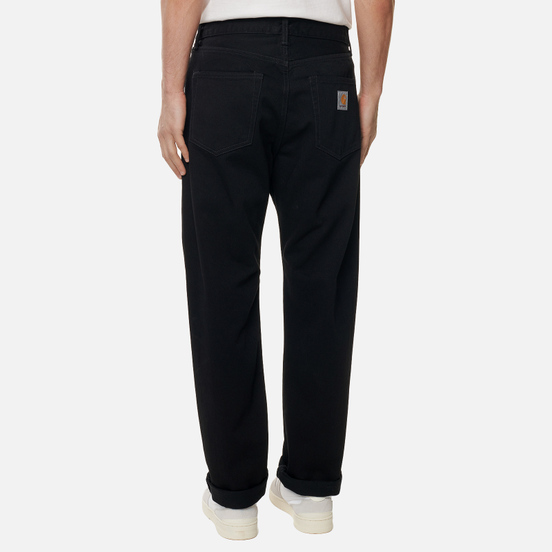 Мужские джинсы Carhartt WIP Pontiac 13.5 Oz Black Rinsed