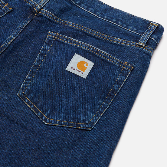 Мужские джинсы Carhartt WIP Pontiac 13.5 Oz Blue Stone Washed