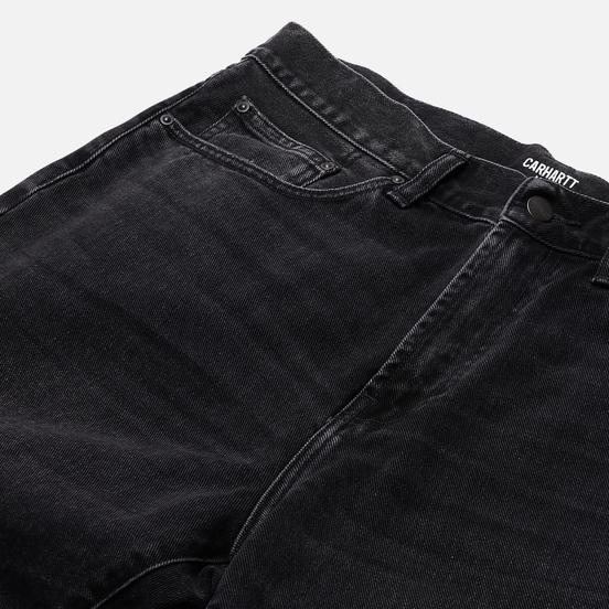 Мужские джинсы Carhartt WIP Pontiac 13.5 Oz Black Mid Worn Wash
