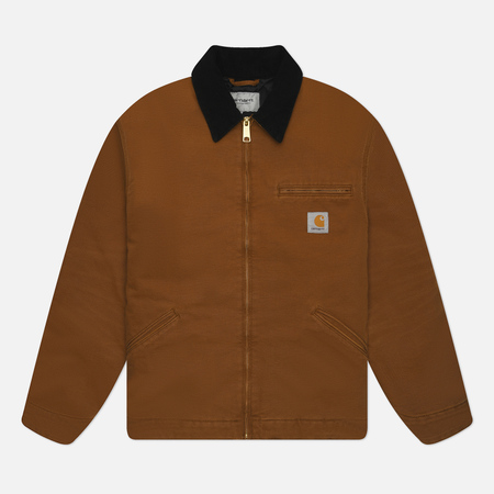 Мужская демисезонная куртка Carhartt WIP OG Detroit, цвет коричневый, размер L