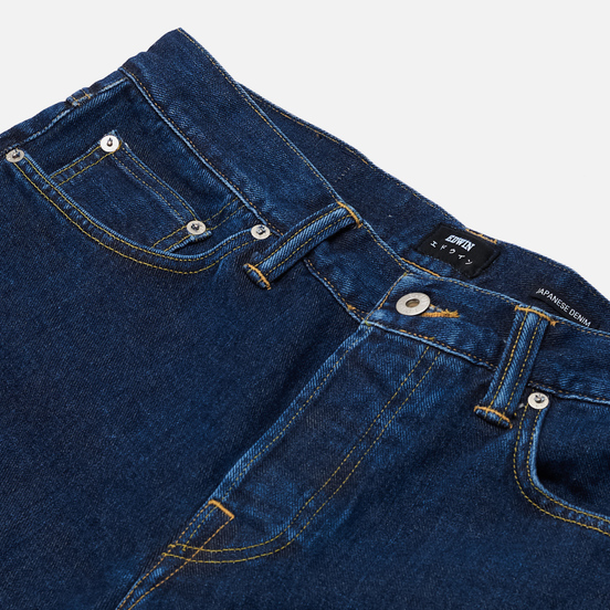 Мужские джинсы Edwin ED-39 Yoshiko Left Hand Denim 12.6 Oz Blue Akira Wash