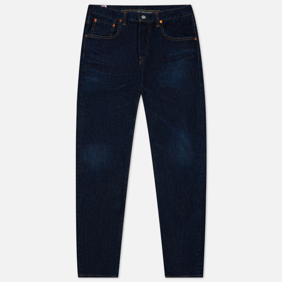 Мужские джинсы Edwin Regular Tapered Dark Pure Indigo Rainbow Selvage 13.5 Oz Blue Dark Used