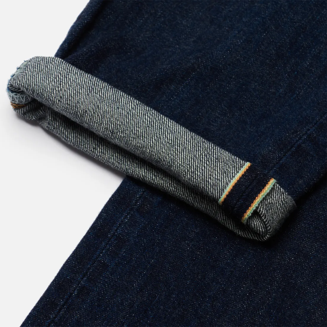 Edwin Мужские джинсы Regular Tapered Dark Pure Indigo Rainbow Selvage 13.5 Oz