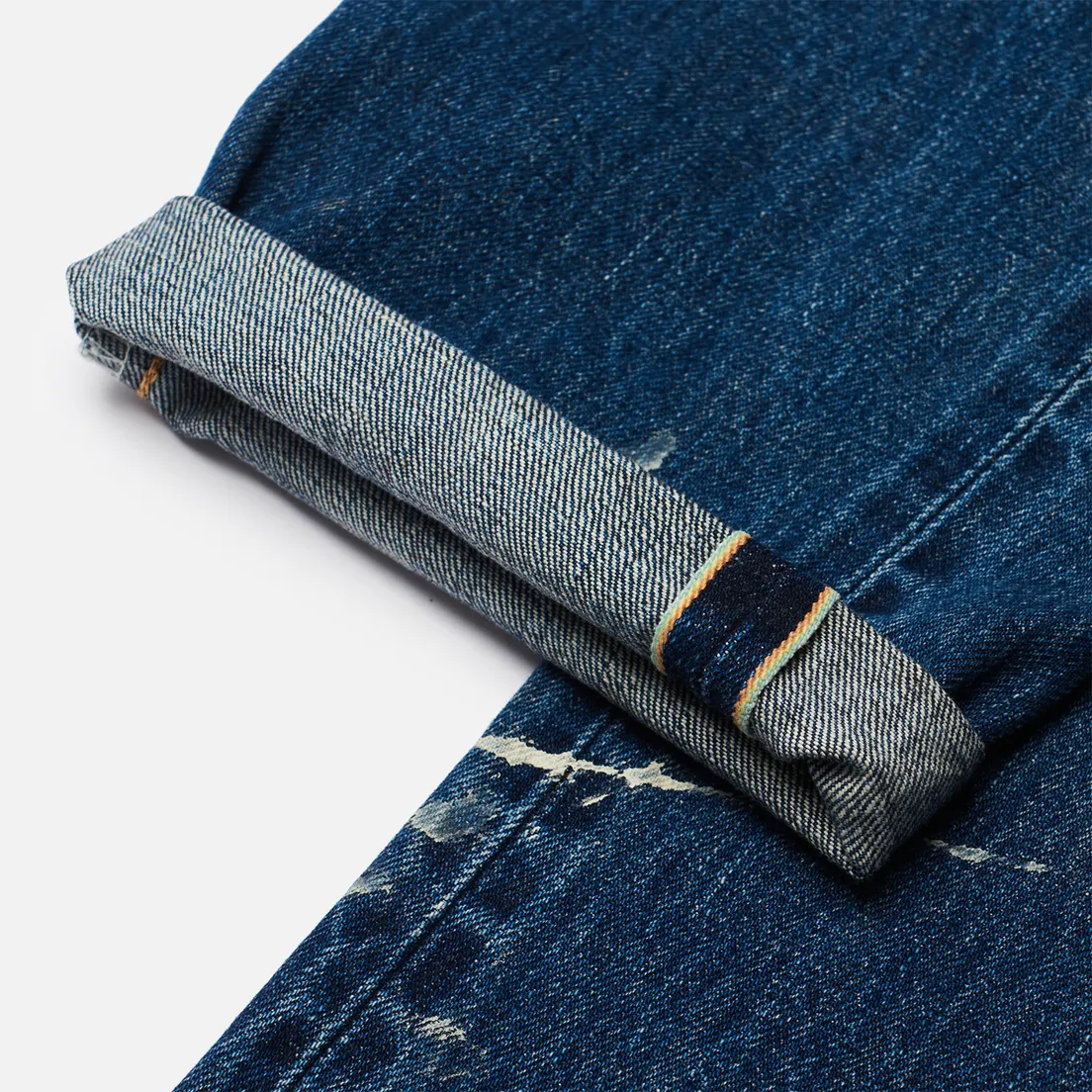 Edwin Мужские джинсы Regular Tapered Dark Pure Indigo Rainbow Selvage 13.5 Oz