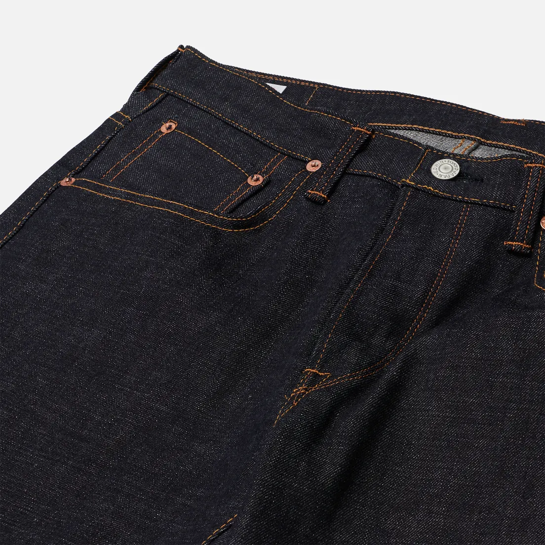 Edwin Мужские джинсы Regular Tapered Dark Pure Indigo Rainbow Selvage 13.5 Oz