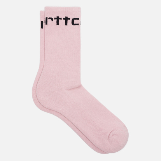 Носки Carhartt WIP Carhartt Graphic Jacquard Frosted Pink/Black