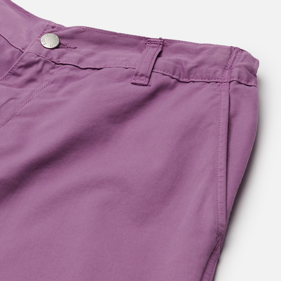 Мужские шорты Edwin Gangis PFD Light Cotton Twill 6.8 Oz Chinese Violet Garment Dyed