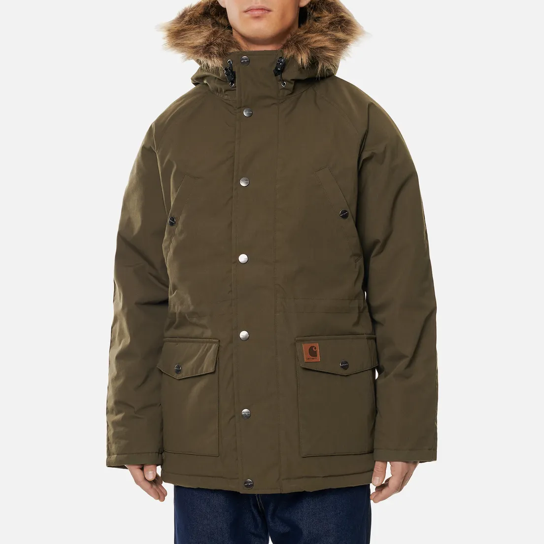 Carhartt WIP Мужская куртка парка Trapper 5.7 Oz