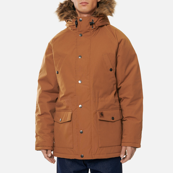 Мужская куртка парка Carhartt WIP Trapper 5.7 Oz Hamilton Brown
