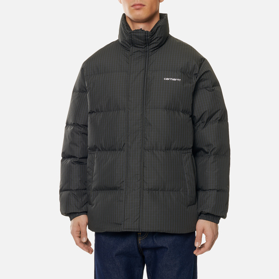 Мужской пуховик Carhartt WIP Danville 2.4 Oz Specter Check Cypress/Black