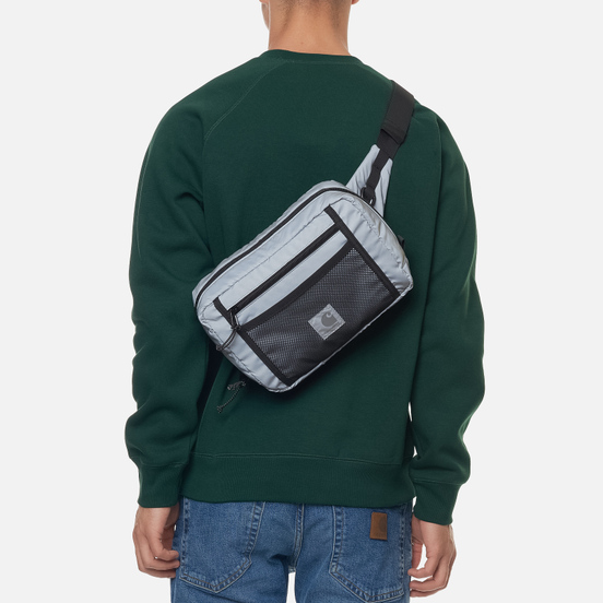 Сумка на пояс Carhartt WIP Flect 5.2 Oz Reflective Grey