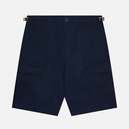 Мужские шорты Carhartt WIP Aviation 6.5 Oz, цвет синий, размер 33