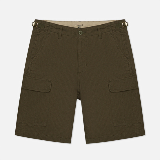 Мужские шорты Carhartt WIP Aviation 6.5 Oz Cypress Rinsed