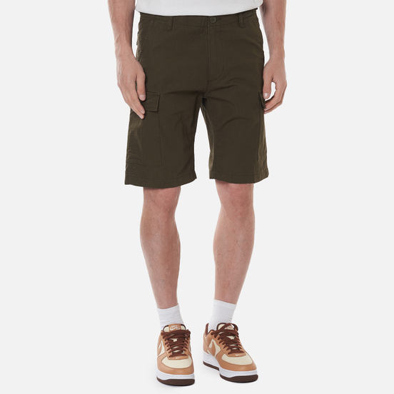Мужские шорты Carhartt WIP Aviation 6.5 Oz Cypress Rinsed