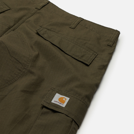 Мужские шорты Carhartt WIP Regular Cargo 6.5 Oz Cypress Rinsed