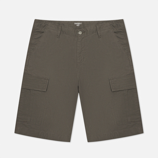 Мужские шорты Carhartt WIP Regular Cargo 6.5 Oz Air Force Grey Rinsed