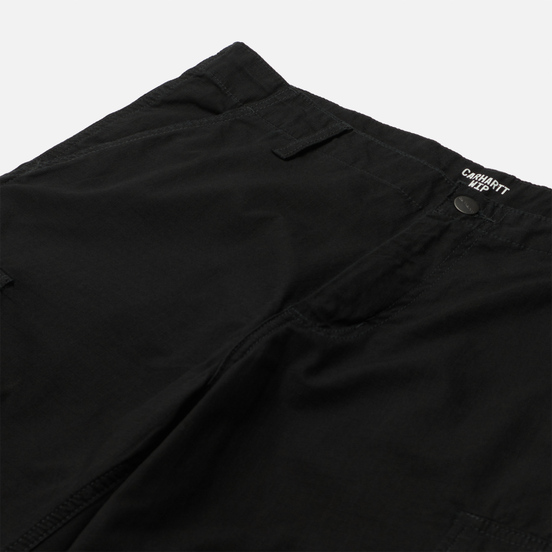 Мужские шорты Carhartt WIP Regular Cargo 6.5 Oz Black Rinsed