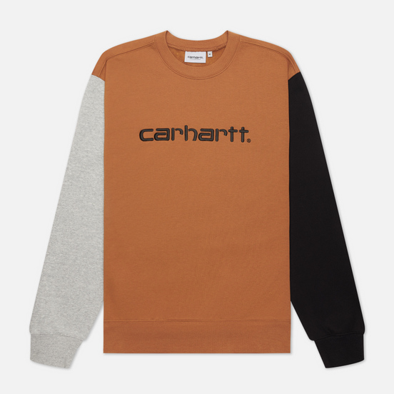 Мужская толстовка Carhartt WIP Tricol 13 Oz Hamilton Brown