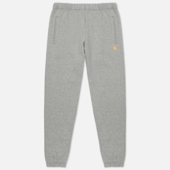 Мужские брюки Carhartt WIP Chase Sweat 13 Oz Grey Heather/Gold