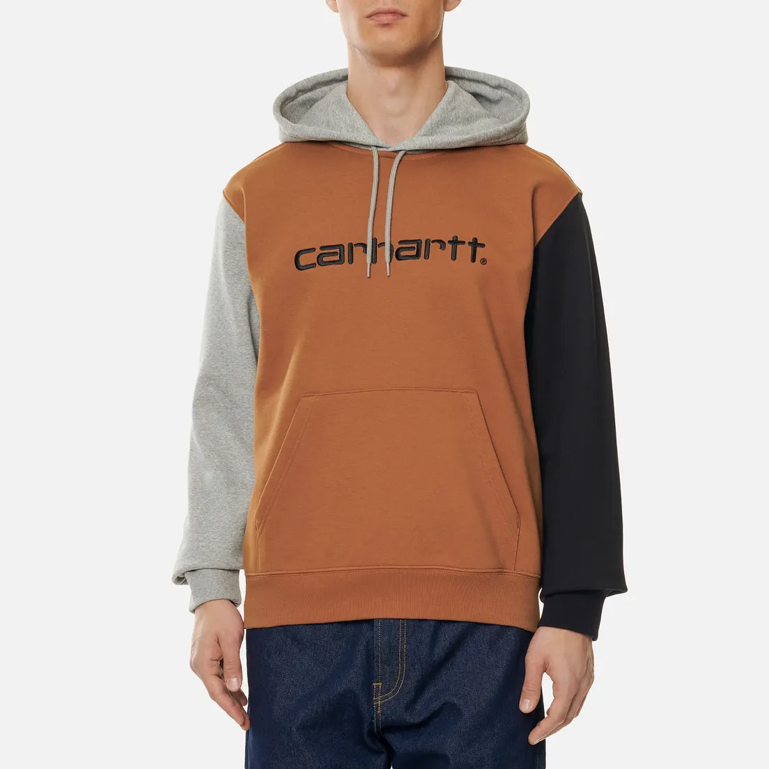 Carhartt WIP Мужская толстовка Tricol Hoodie 13 Oz