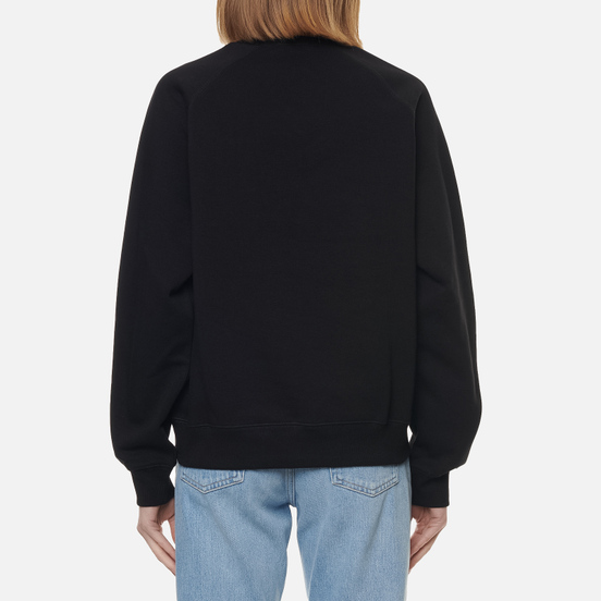 Женская толстовка Carhartt WIP W Chase 13 Oz Black/Gold