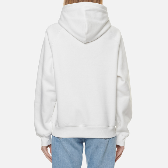 Женская толстовка Carhartt WIP W Chase 13 Oz Hoodie White/Gold