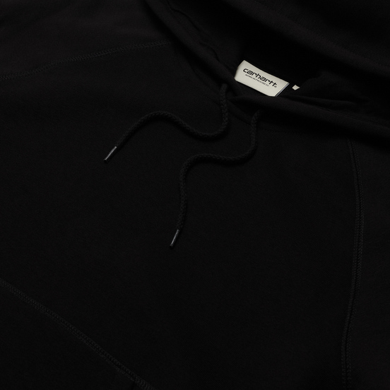 Женская толстовка Carhartt WIP W Chase 13 Oz Hoodie Black/Gold