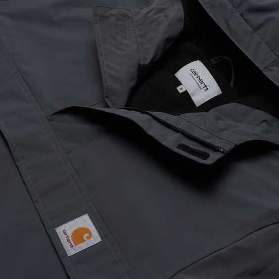 Мужская куртка анорак Carhartt WIP Nimbus 5.3 Oz Blacksmith