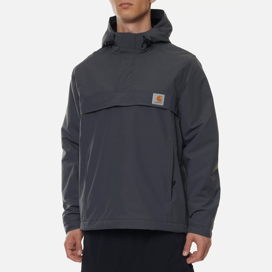 Мужская куртка анорак Carhartt WIP Nimbus 5.3 Oz Blacksmith