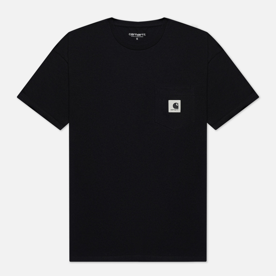 Женская футболка Carhartt WIP W S/S Carrie Pocket Black