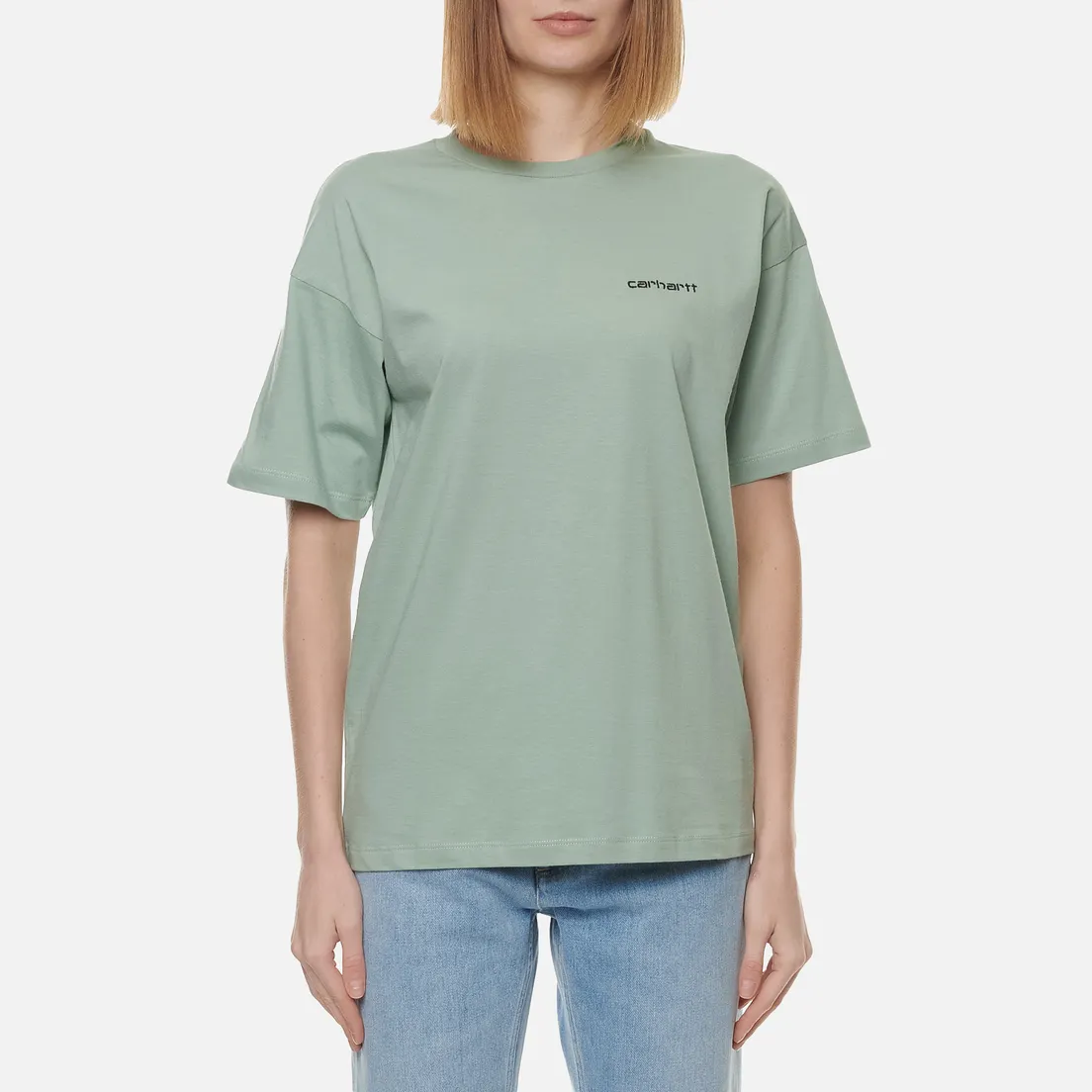 Carhartt WIP Женская футболка W S/S Script Embroidery