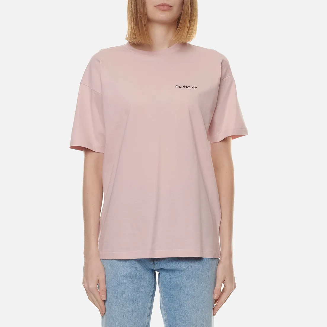 Carhartt WIP Женская футболка W S/S Script Embroidery