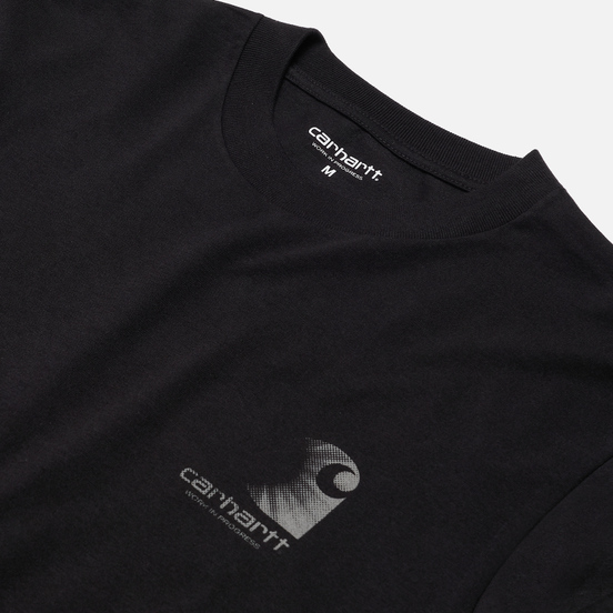 Мужской лонгслив Carhartt WIP L/S Reflective Headlight Black/Reflective Grey