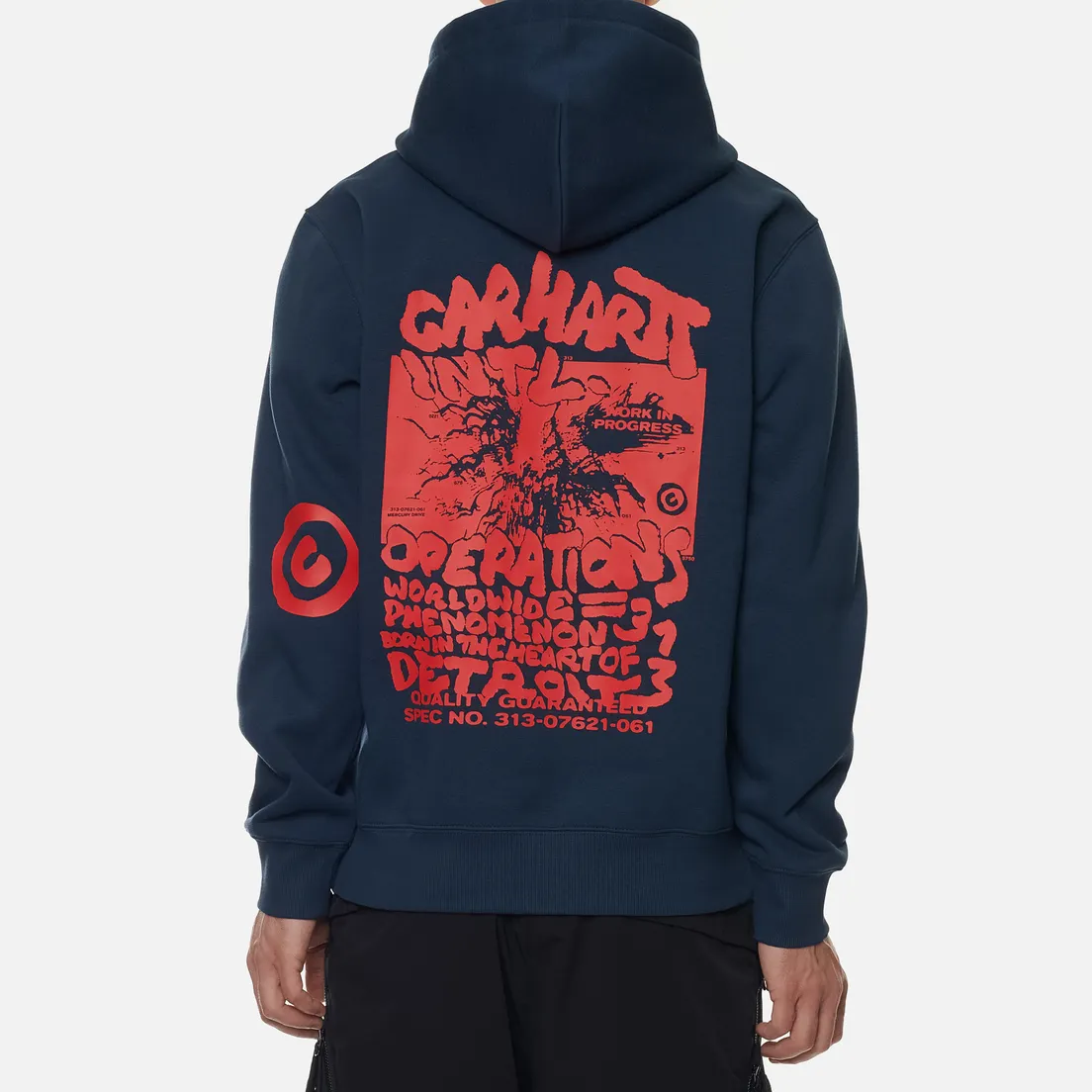 Carhartt WIP Мужская толстовка International Operations 13 Oz Hoodie