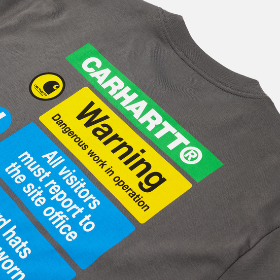Мужская футболка Carhartt WIP S/S Warning Husky